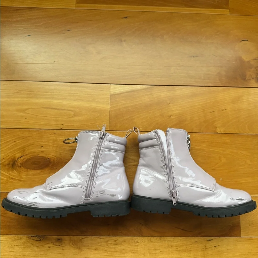 Nordstrom Kids Lavender Glossy Boots